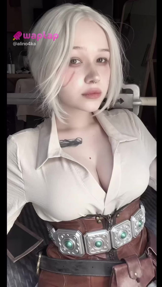 Cosplay on Ciri TikTok Porn