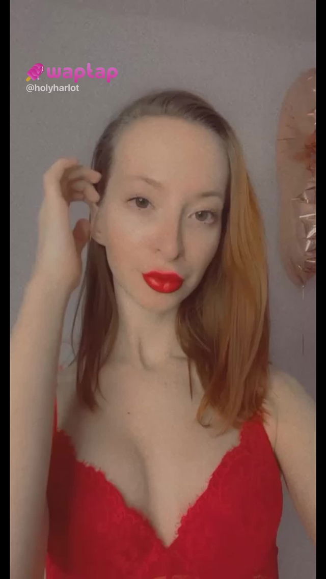 #redlips #lipstick TikTok Porn