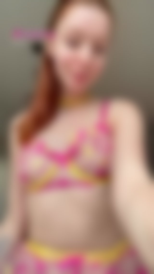 Flame in her hair, danger in her smile 😈 Wanna get burned? Link in bio. #redhair #teasing #teen #skinny TikTok Porn