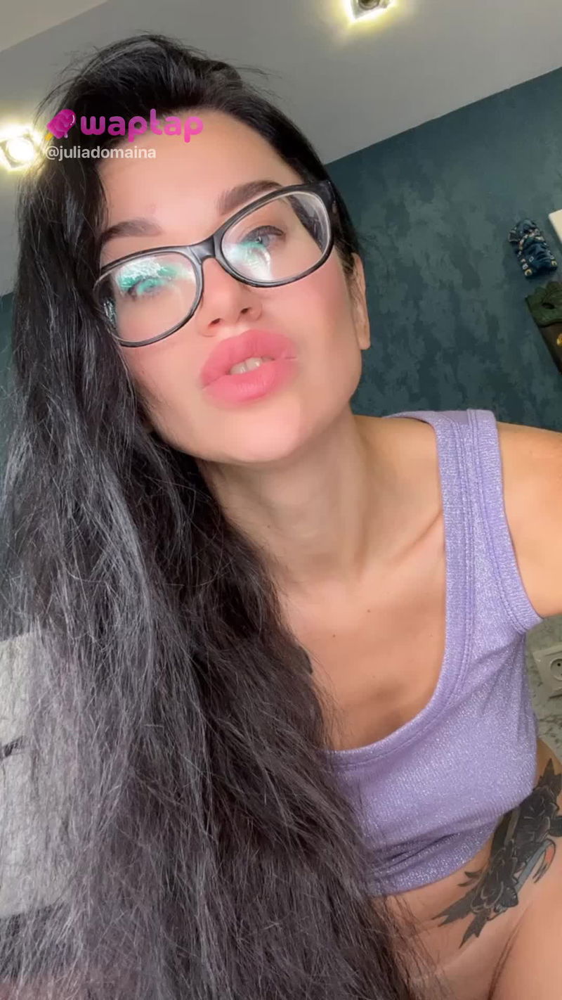 Juliadomaina Join To My Of For More Glasses Brunette Milf Biglips