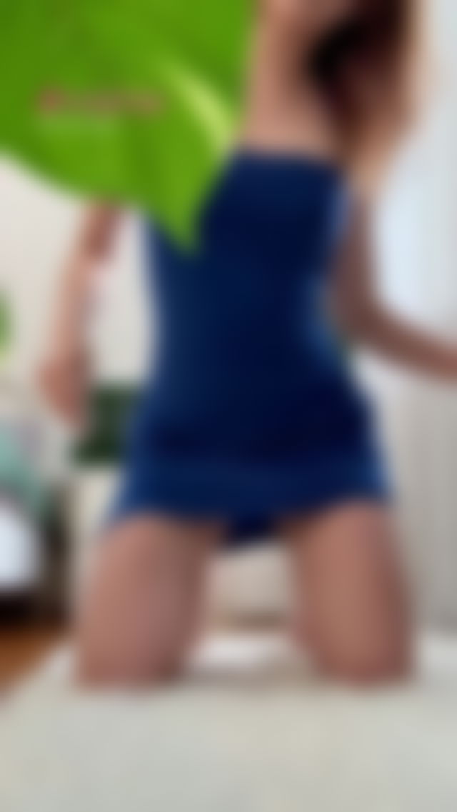 The sexy body of a young beauty and delicate breasts, the dress is slowly removed from her #striptease TikTok Porn