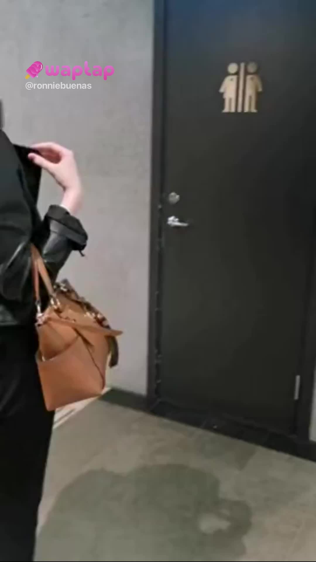 ronniebuenas sneaking into a public restroom for a blowjob and facial