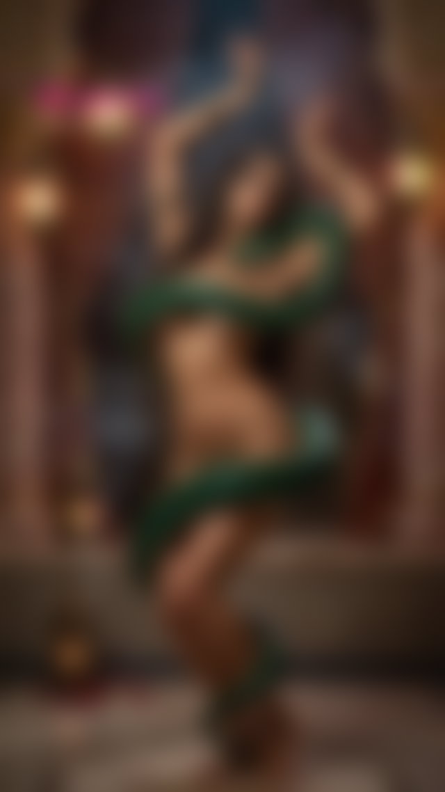 REAL SNAKE DANCE MastoX one #aiart  #aiporn  #MastoX  #eroticai #dance TikTok Porn