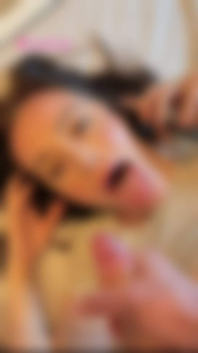 The girl will get cum on her face #cumonface TikTok Porn