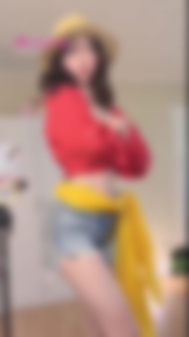 Cosplaying one piece(Luffy) #cosplay #anime #ass TikTok Porn