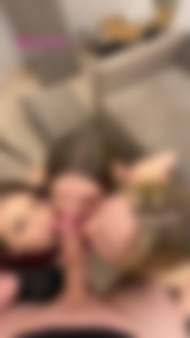 you’re staring again … #brunette #blonde #blowjob #threesome #balls TikTok Porn