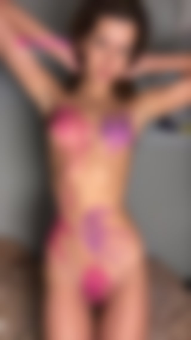 Think I look good all in paint? #solo #skinny #naked #small boobs #smalltits TikTok Porn