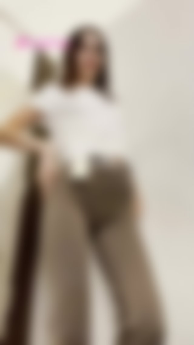 Home alone, pulling down pants. #sexy #brunette #solo #tiktokporn TikTok Porn