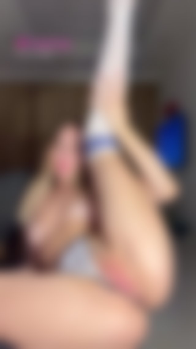 Feet up spread open showing her wet-looking pink center. Onlyfans #nsfw #onlyfans TikTok Porn