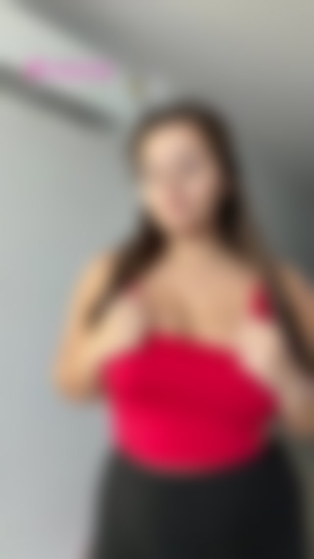 Im holding my tits just to feel you watching me 🫦 #bigtits TikTok Porn