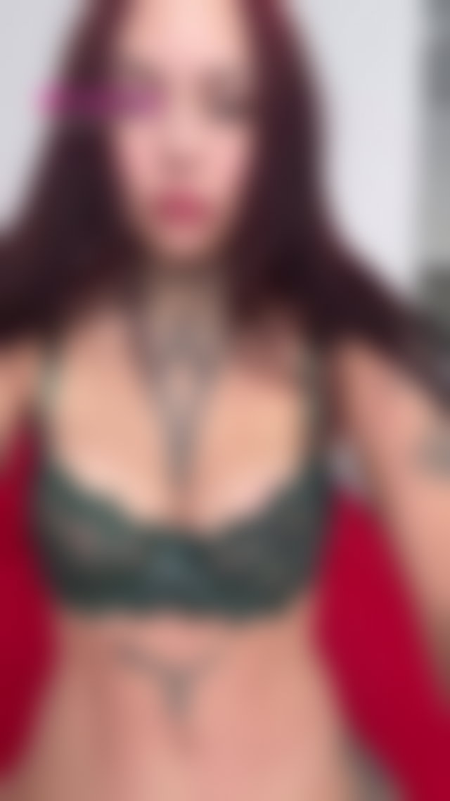 Tattooed beauty in lace bra fingers her smooth pussy while staring right at you. Get access OnlyFans #fingering #redhead #tattoos TikTok Porn