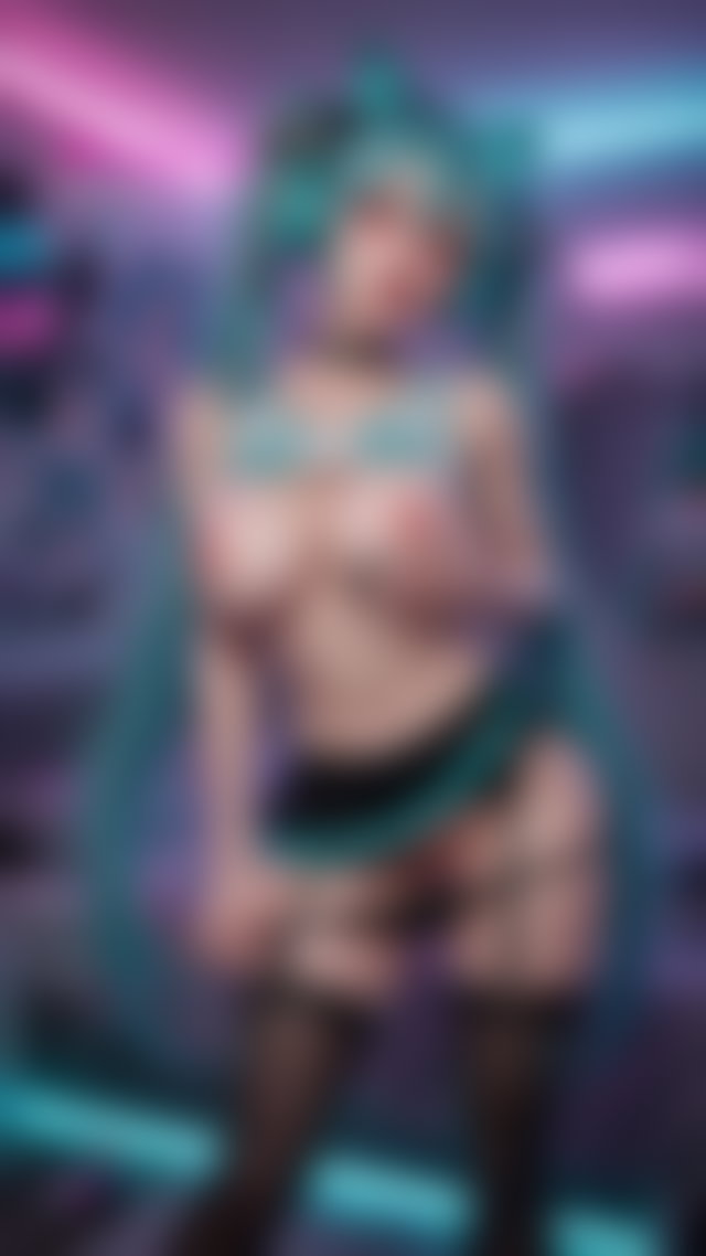 MIKU MastoX two #aiart  #aiporn  #MastoX  #eroticai #hentai TikTok Porn