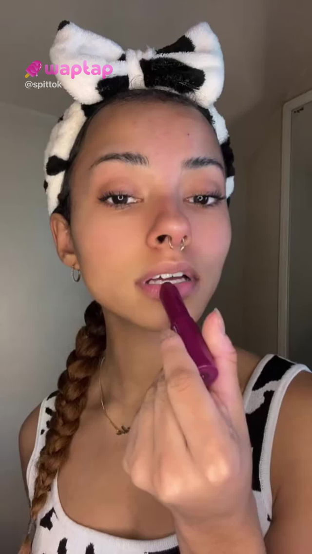 #spit #drool #dumb #stupid #aheago #ahegao #tiktoker #babes TikTok Porn