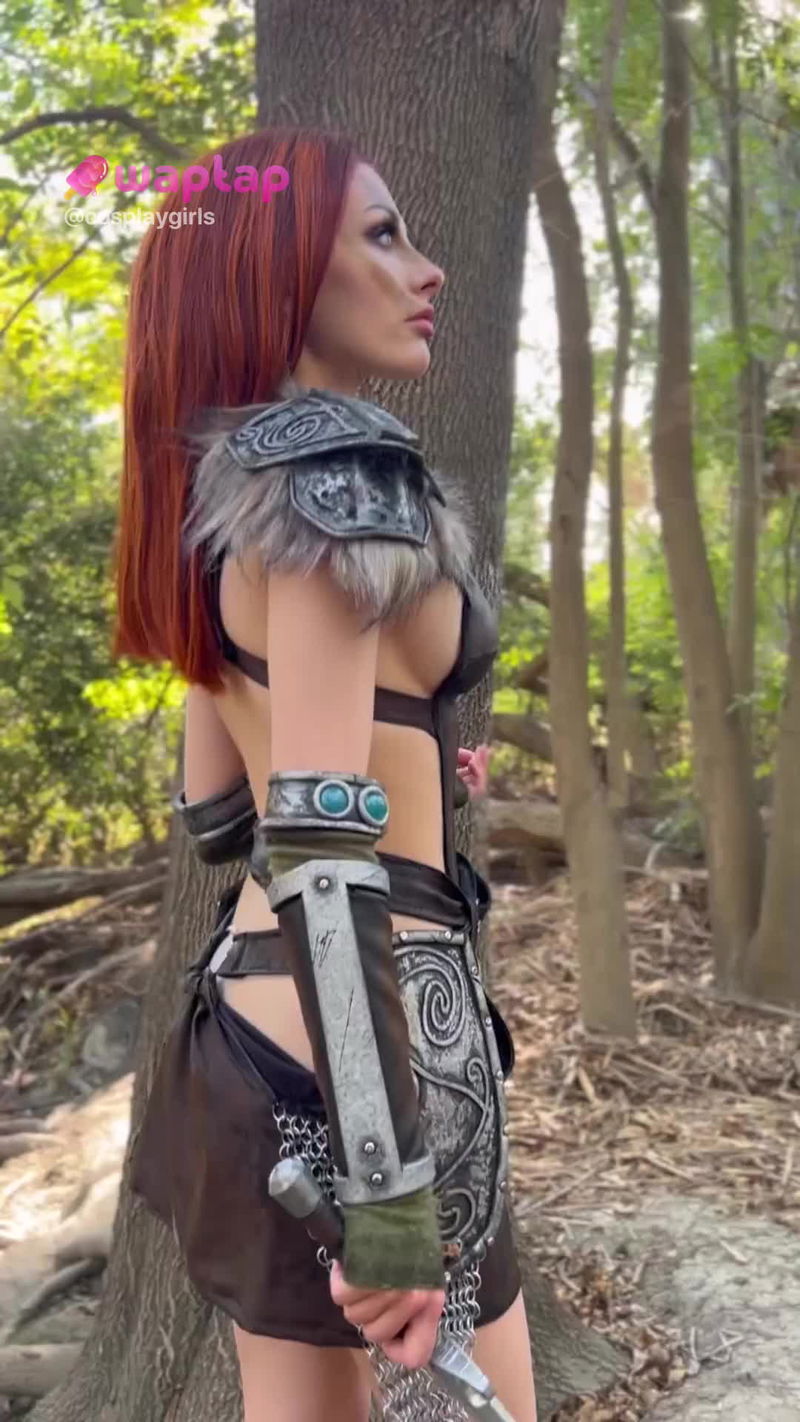 cosplaygirls Aela the Huntress (Skyrim) #cosplaygirls #cosplay #hotbabe |  TikTok Porn Video Waptap