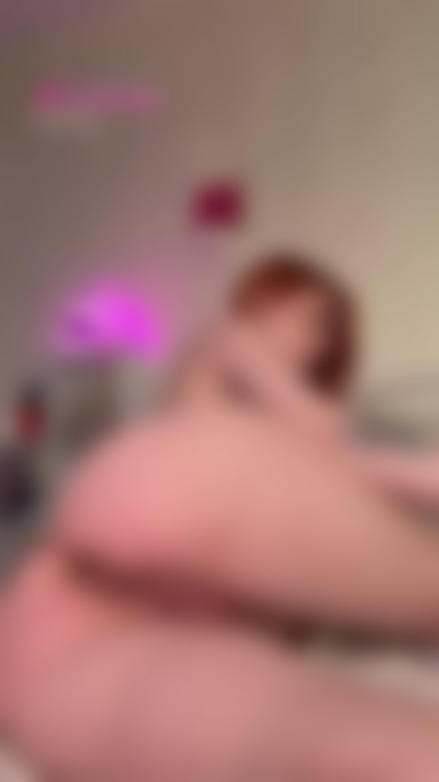I’m a redhead with a big dildodripping myself slowly only on OF #masturbation #dildo #nsfw #onlyfans TikTok Porn