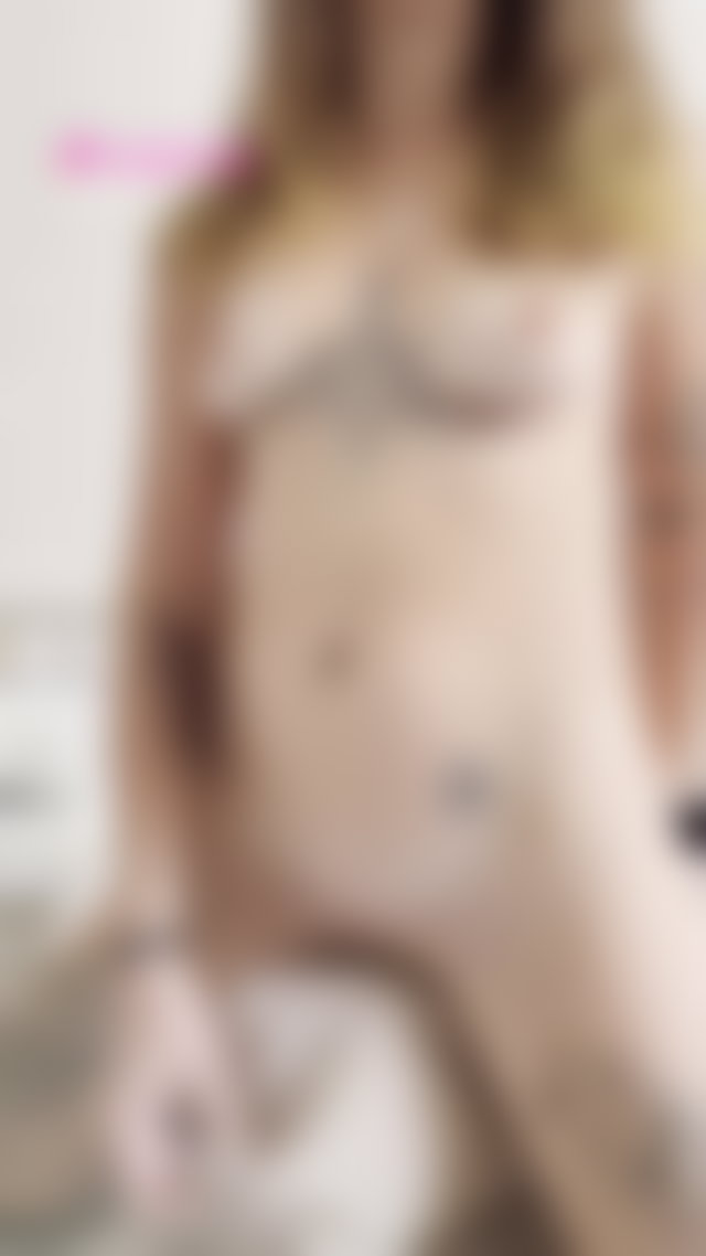 Wanna see what I do when I'm alone? 😏 #pillowhumping #nude #tattoo #titstok TikTok Porn