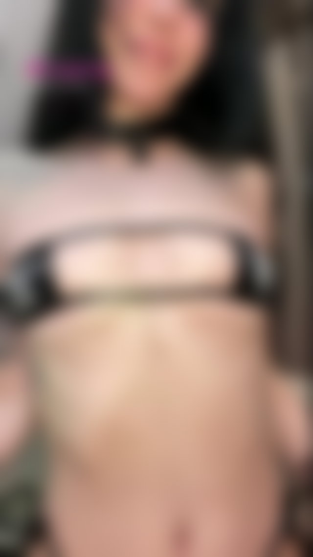 Bet you 😈 won't look away #amateur #solo #goth #skinny TikTok Porn