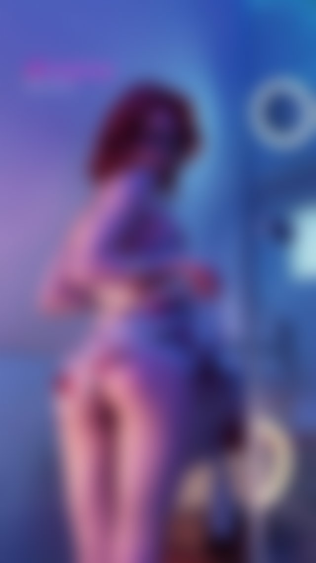 spreading my big ass wide open in the bathroom, redhead with glasses TikTok Porn